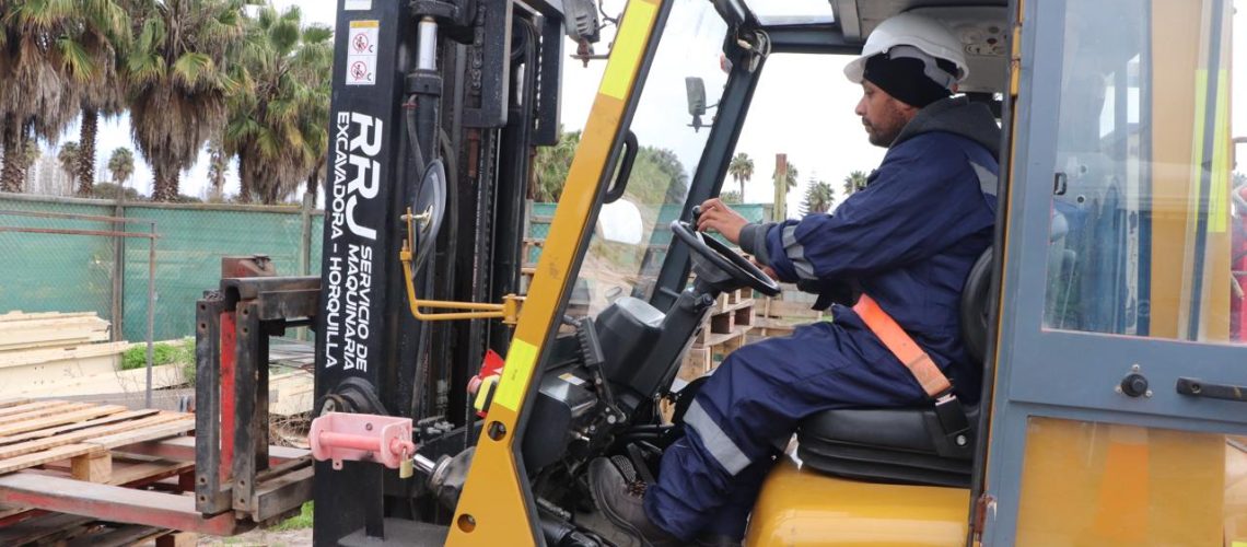 Grua Horquilla
