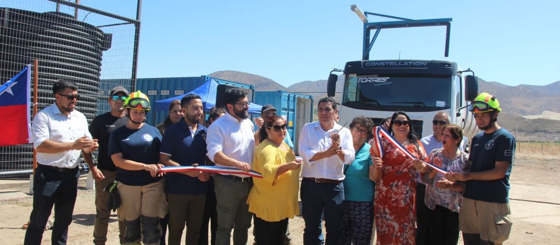 Río Huatulame en Monte Patria celebra la inauguración de un nuevo pozo y punto de carguío de agua potable