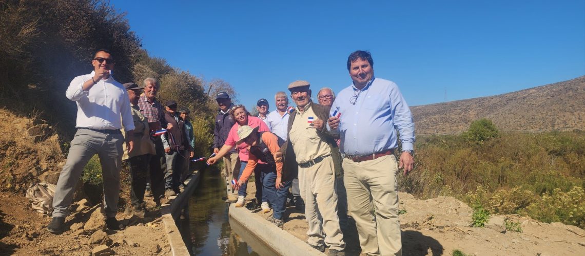 Un importante apoyo en materia hídrica concretó INDAP en la comuna de Canela 01