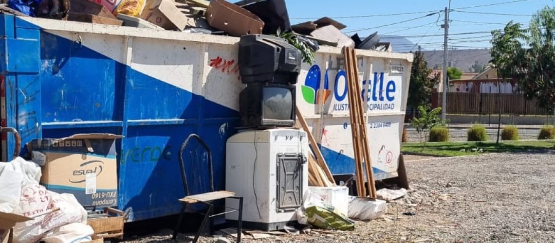 contenedor basura histórica